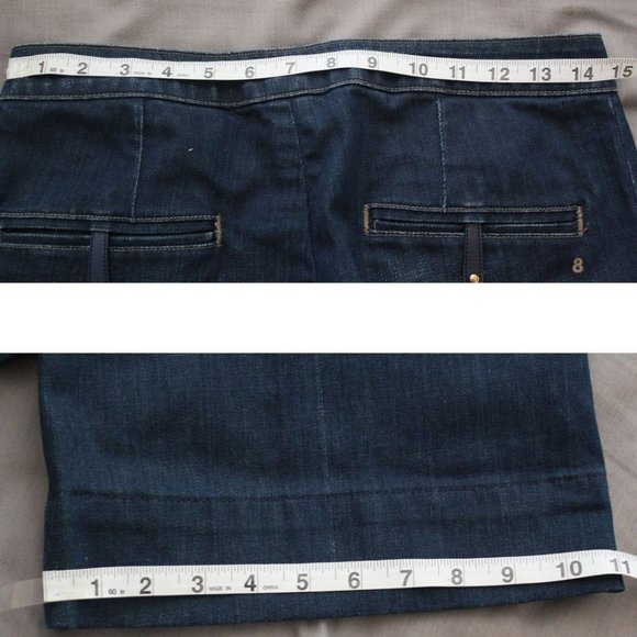 TWENTY8TWELVE by S. Miller Vintage Wide Leg Flare Jeans 70's Y2K Grunge Sz 30 - Picture 3 of 5